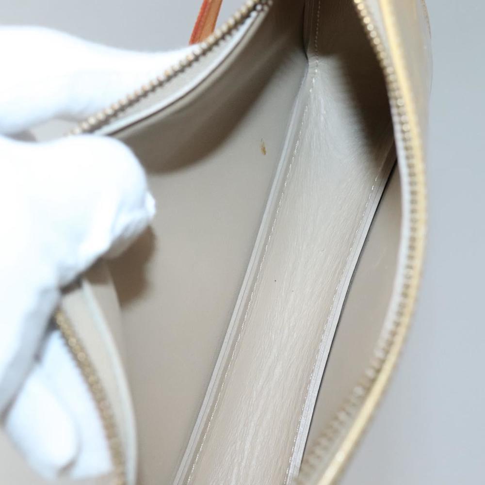 LOUIS VUITTON Monogram Vernis Lexington Pouch Beige M91010 LV Auth 136715 - Picture 11 of 16